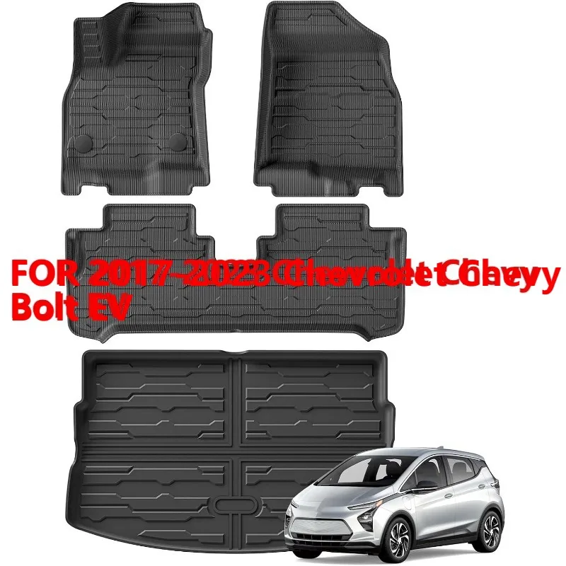 

For 2017-2023 Chevrolet Chevy Bolt EV All-Weather Floor Mats & Cargo Liner