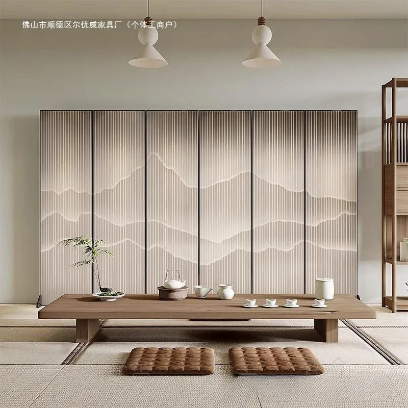 Dostosowane. Strona główna Salon Blokowanie ściany działowej Salon Sypialnia Ekran Nowoczesna komora hotelowa Biuro Składany ruchomy ekran