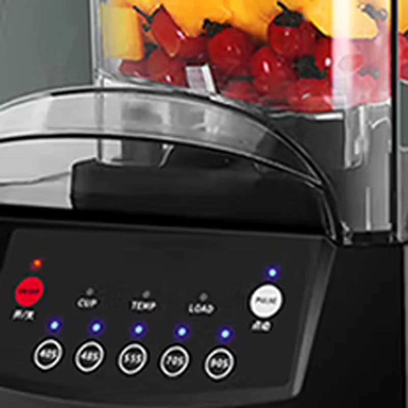 Professional Fruit Smoothie Juicer Machine Automatic Ice Mixer Commercial Electric Blender Machine