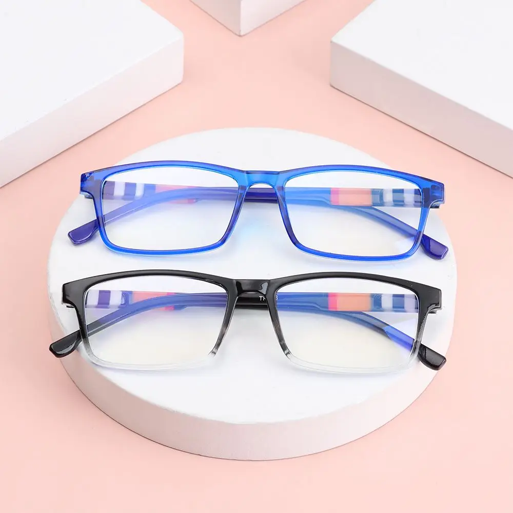 Men Women Elegant Portable Eye Protection Anti-Blue Light Ultra Light Frame Eyeglasses Reading Glasses