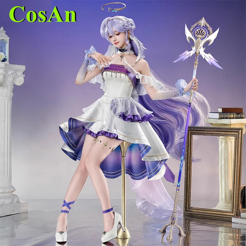 CosAn Game LOL Jinx Cosplay Costume Sweet Lovely Hot Spring Swimsuit Activity Party Role Play Clothing