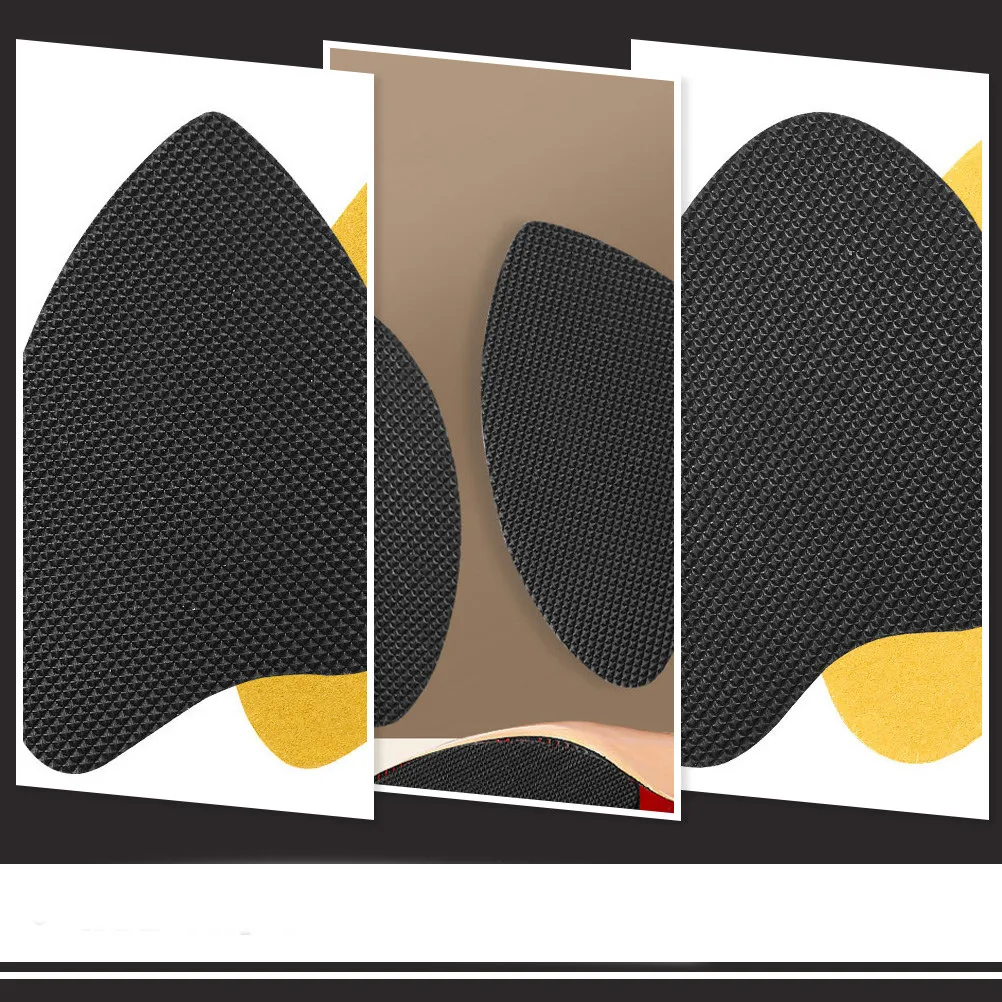 

4 пары наклеек на подошву, противоскользящие накладки для высоких каблуков, обрезаемые, противоскользящие вставки для обуви, для плоской обуви, кроссовок, ботинок