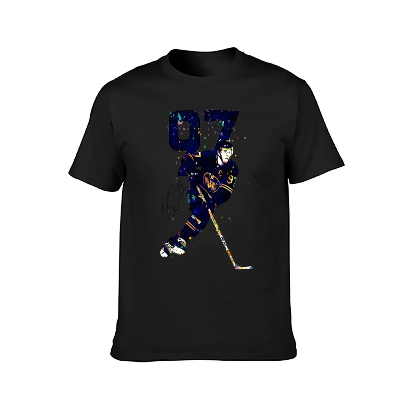 Connor McDavid T-Shirt Short sleeve tee customs t shirt men