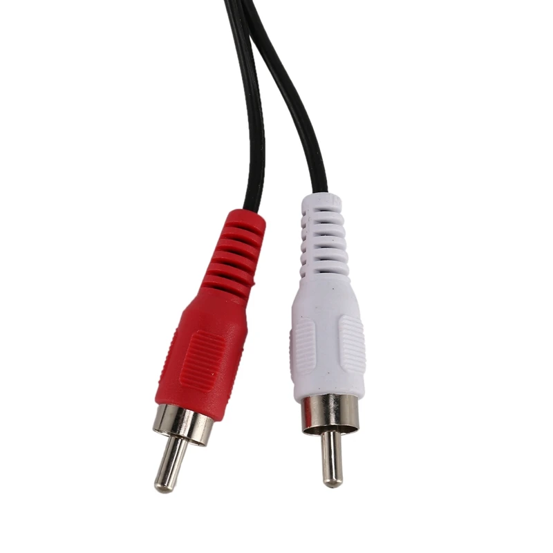 3 قطعة 1.5 متر Usb ذكر إلى 2X Rca فونو ذكر Av كابل الرصاص Pc Tv Aux محول الصوت والفيديو حار!
