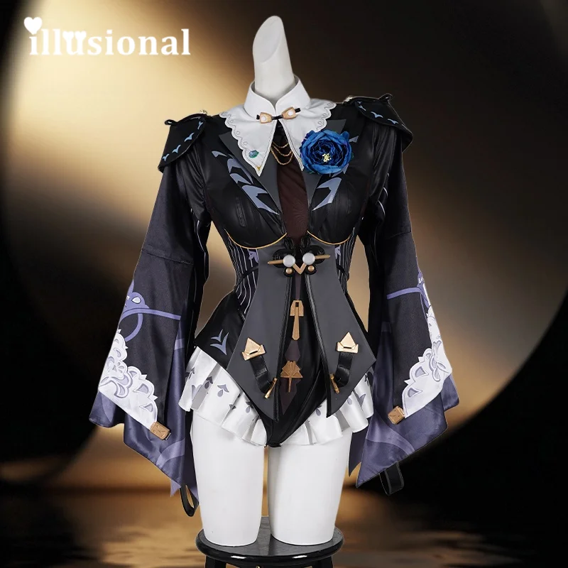

illusional Game Yixuan cos Zenless Zone Zero Cosplay Costume Anime Yixuan Sexy Jumpsuit Halloween Costumes Female