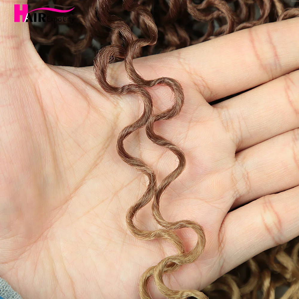 Yanky Twist Croceht Hair extensiones de trenzas de ganchillo, pelo sintético de primavera, bohemias, prebucle Passion Twist