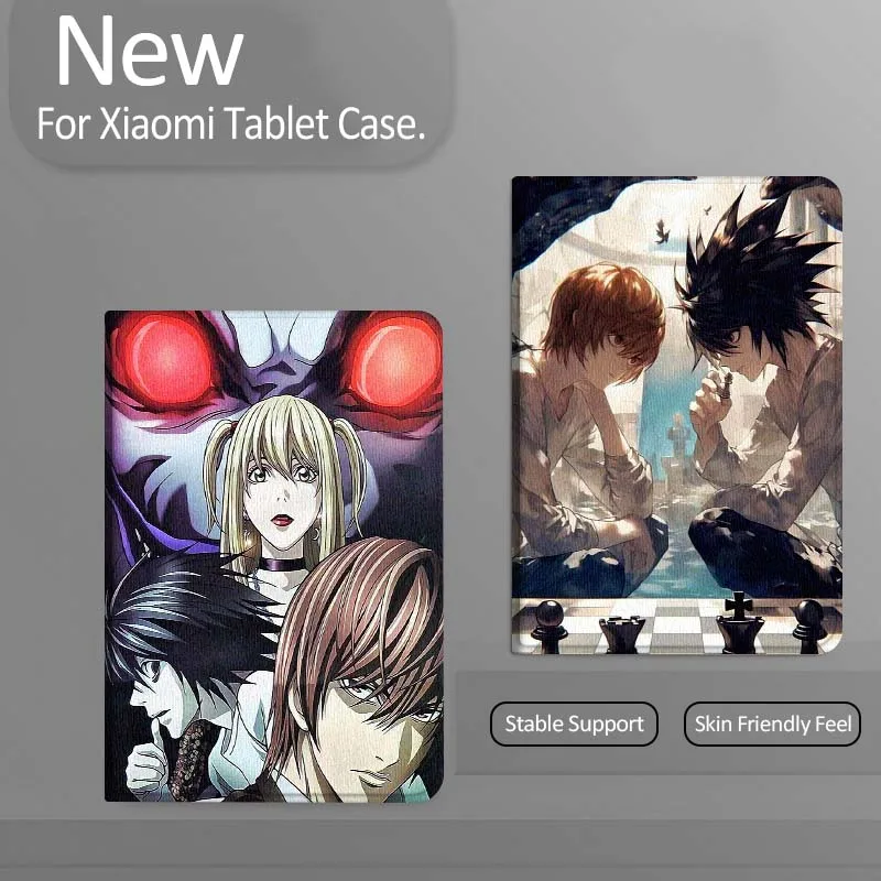 

Luxury D-Deaths N-Notes For Xiaomi Redmi Mi Pad 4 5 6 7 8 K SE Mini Pro Plus Max 10.1 11.2 inch Tablet Case