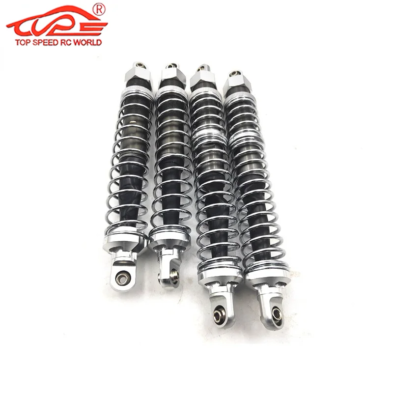 

Remote Control Car Alloy CNC 6mm Front and Rear Shock Absorber 4pc for 1/5 Hpi Baja 5b Rovan Kingmotor Rofun Truck Rc Cars Parts