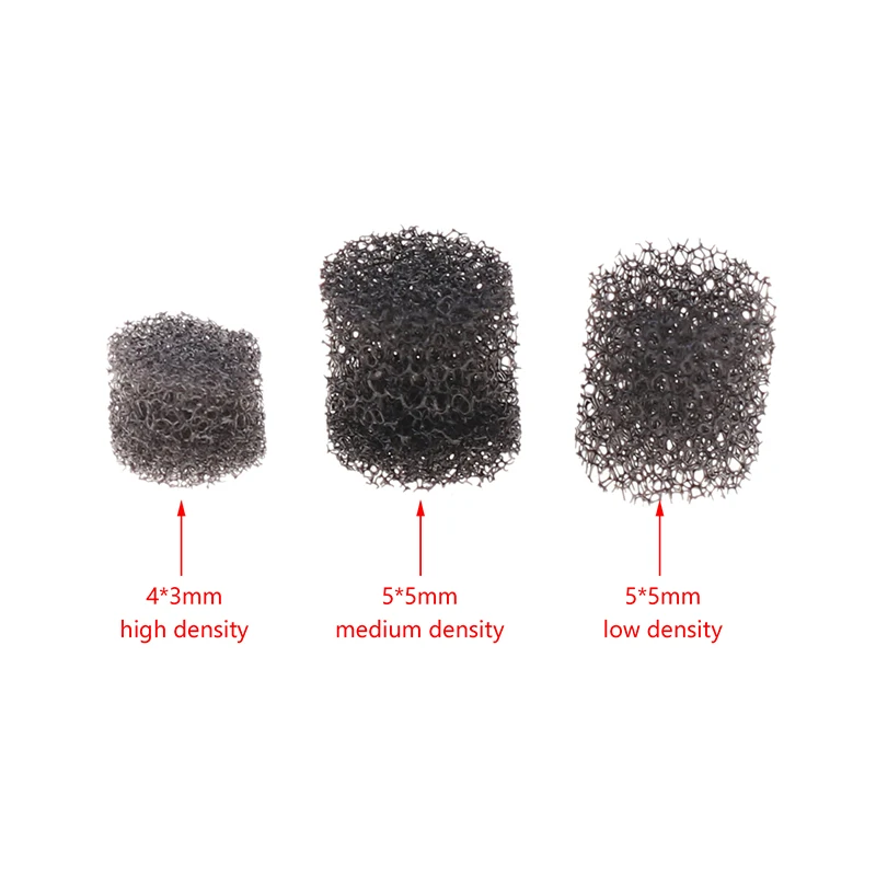 10Pcs/set Earphone Front Cavity Tuning Cotton Tuning Sponge Headphone Tuning DIY Earbuds Repair Parts-F(x)