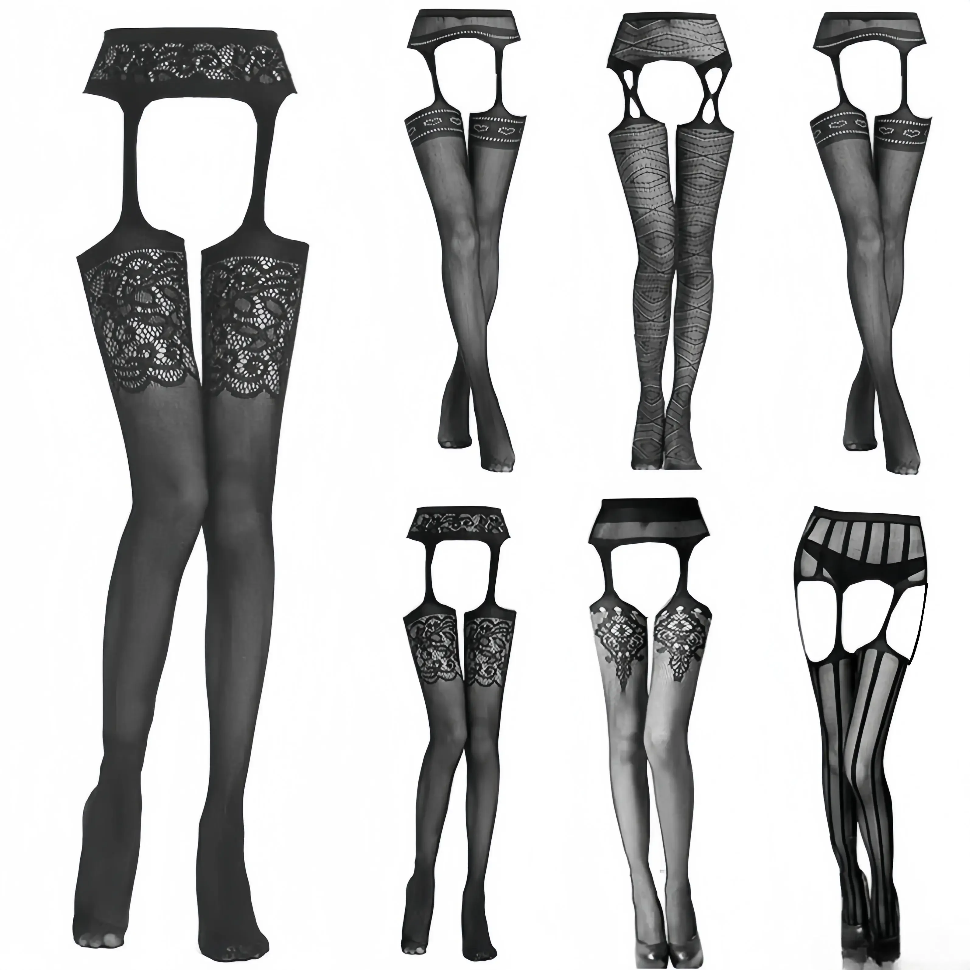 

Fishnet Garter Belt Stocking Suspender Pantyhose Tights Thigh High Summer Sexy Hot