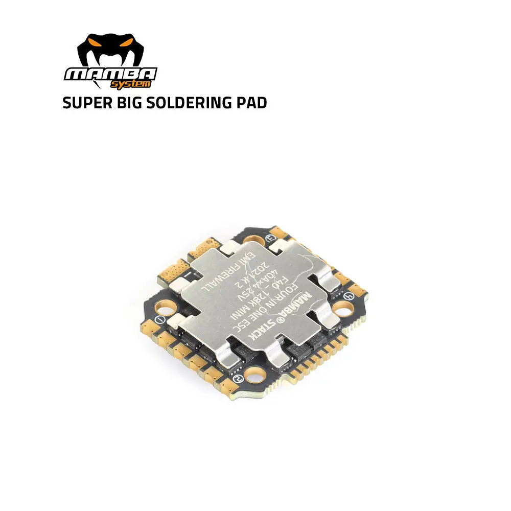DIATONE MAMBA F40 MINI ESC 40A BLHeli32 128K / BLHeli‑S BLS 2‑6S 20mm M2/M3 for 3‑4‑5 inch FPV Racing Freestyle Drone Parts