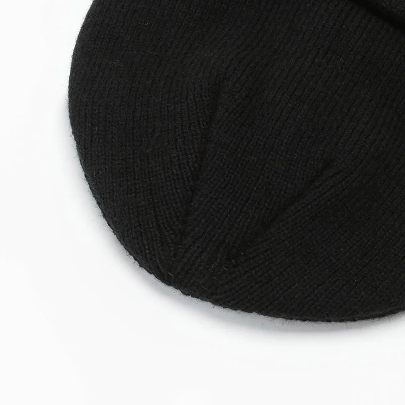 Winter Men Women Hats Outdoor Riding Cold Warm Ear Knitted Cap Fashion Versatile Solid Color Dome Caps Hot