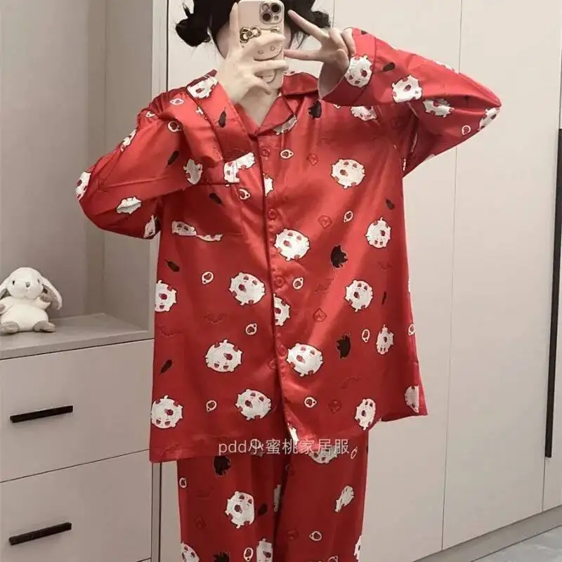 Love And Deepspace Cosplay Sylus Donna Uomo Primavera Autunno Pigiama a maniche lunghe Abbigliamento per la casa Top Pantaloni Costumi di carnevale