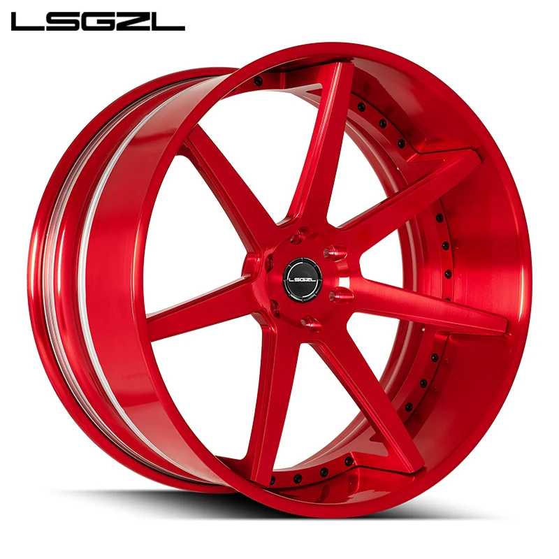 LSGZL Newest Hot Sale Classic Wheels Rims Manufacturers Custom 24 Inch Car Alloy Wheels