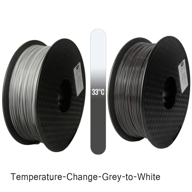 3D Printer 1.75mm Filament PLA Color Change with Temperature 3D Printing Sublimation Plastic Materials Pla 1KG 500g 250g