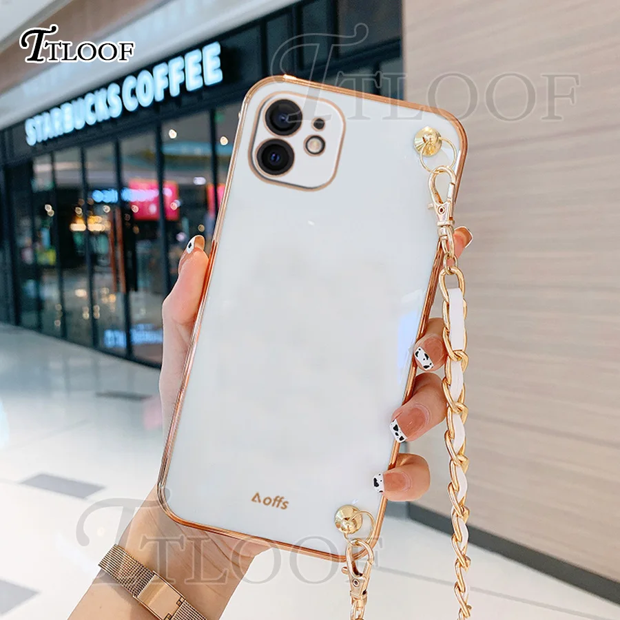 Crossbody Necklace Lanyard Leather Case For Samsung Galaxy S26 S25 S24 S23 S22 S21 Ultra S20 FE Note 20 Plus Protection Cover