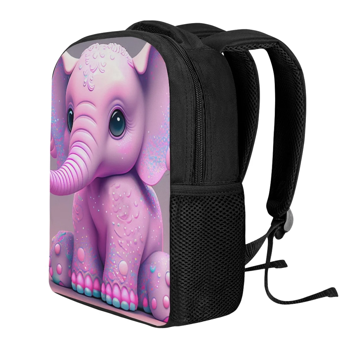 Elefante bonito impressão 3d saco de escola para meninas kawaii mochila crianças chlid bookbag bagpack estudante viagem portátil mochila