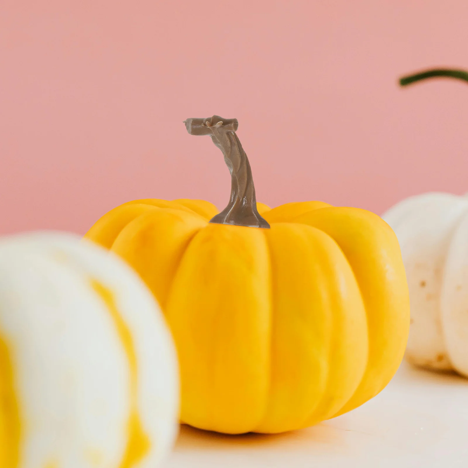 

4 Pcs Pumpkin Stem Decoration Faux Stems Decorate Diy Halloween Decorations Plastic Artificial Picks