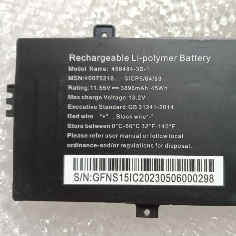 RozFaro For Gear Orchid 456484-3S-1 456484-3S 40075218 3ICP5/64/83 Laptop Battery 11.55V 45Wh 3890mAh For Gear Iris Netbook