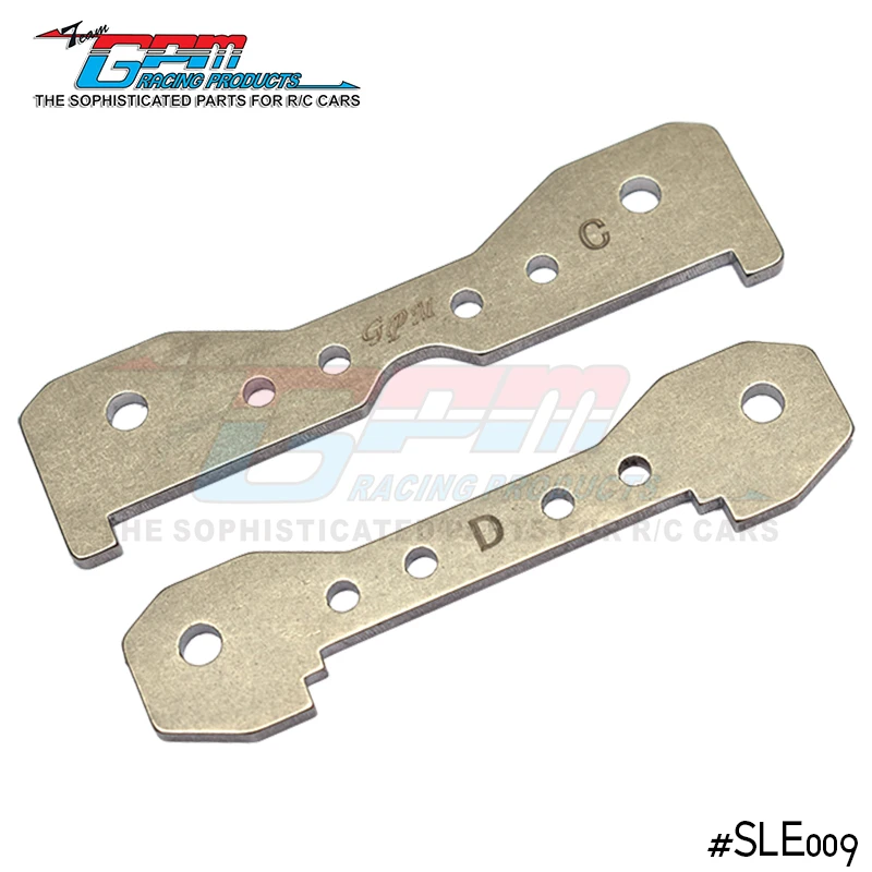 

GPM Stainless Steel Rear Lower Bulkhead Tie Bar For TRAXXAS 1/8 4Wd Sledge