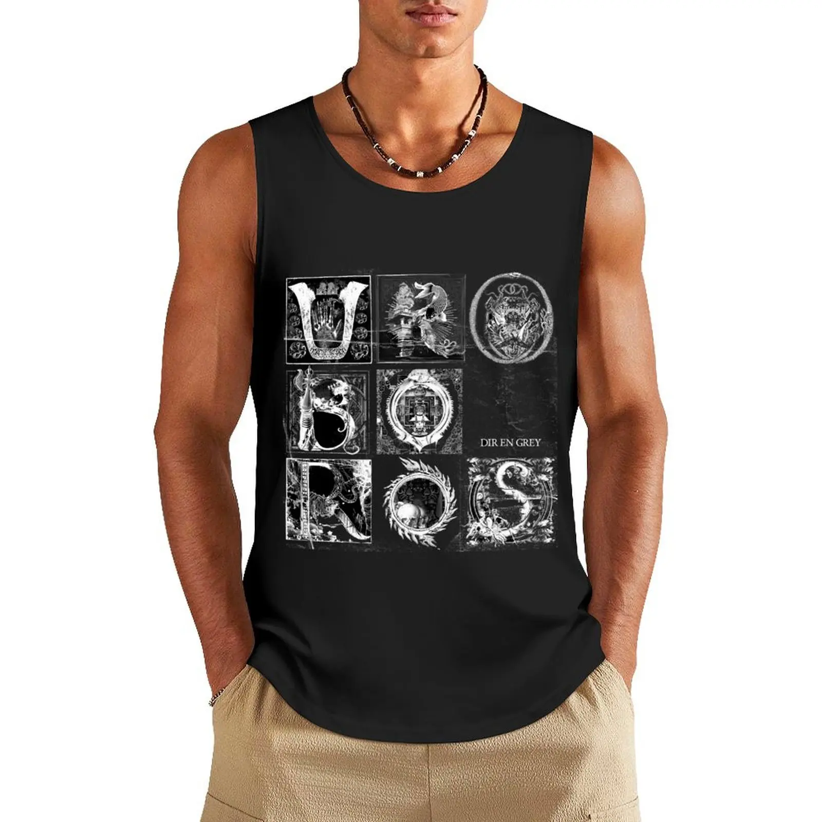 

DIR EN GREY Tank Top Men's gym t-shirts sports t-shirts for men