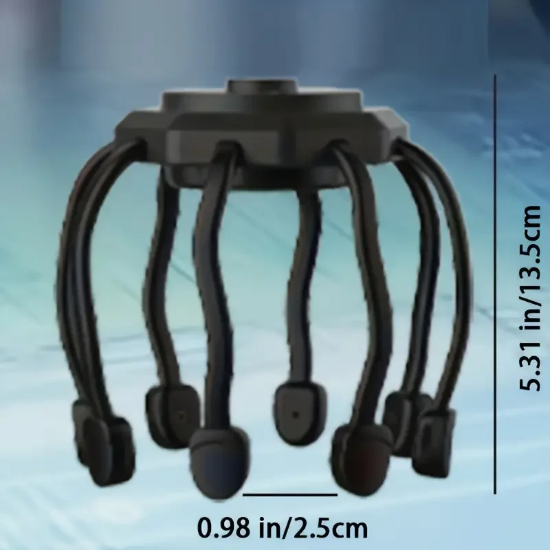 Intelligent Electric Head Massager Octopus Massager Portable Scalp Massager For Deep Relaxation Pain Relief Protection Comfort