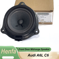 Hemfa Brand New Genuine 1 PCS Front Door Midrange Speaker Horn 4F0035411 For Audi A6L C6