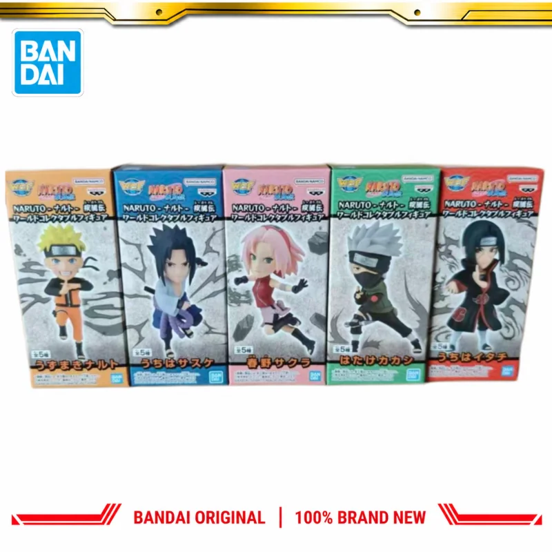 

In Stock Bandai Original Banpresto Naruto Naruto Sasuke Action Figure Model Doll Brand New Boxed Anime Characters Toys Model