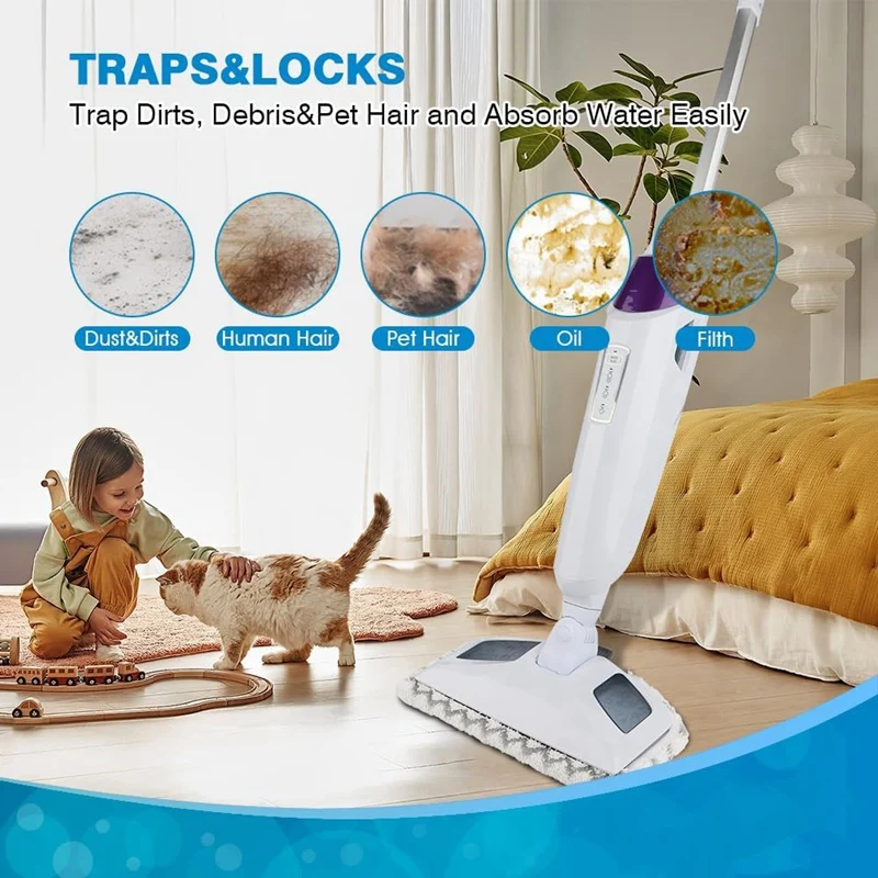 Steam Mop Teile Pads für Bissell Power fresh Steam Mop 1940 1806 1440 1544 Serie, Steam Mop Pads Nachfüllungen