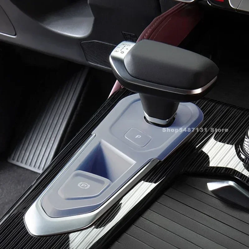 Silicone Center Console Switch Protection Cover Trim for Geely Monjaro Interior Accessories