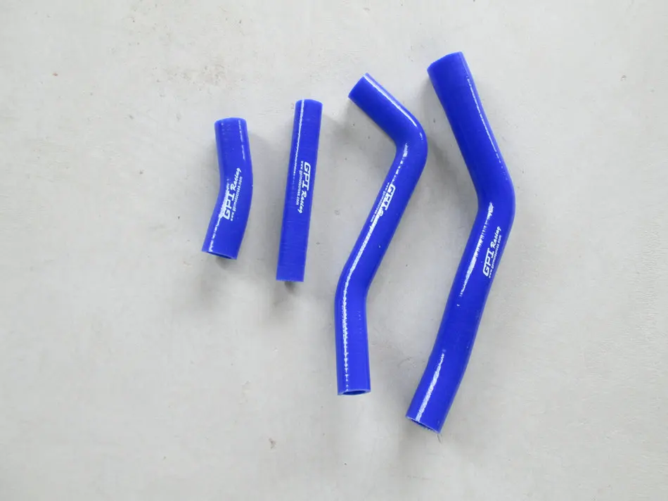 Blue Silicone Radiator Hose For 2010-2013 Yamaha YZ450F 2010 2011 2012 2013