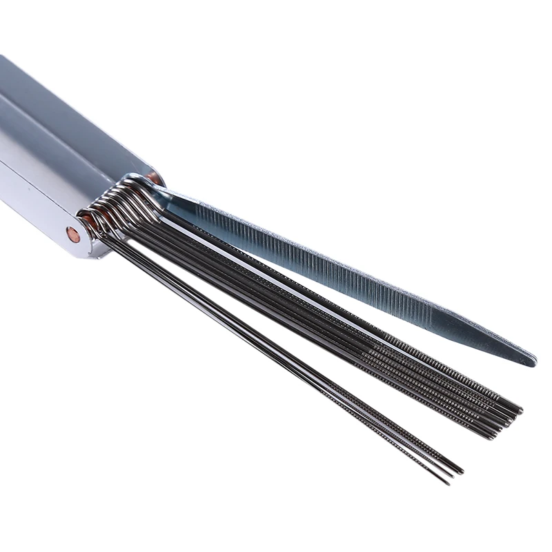 Stainless Steel Welder Needle Set 13 Different Diameters Cleaner Tool for Stainless Steel Welding Torch Nozzle