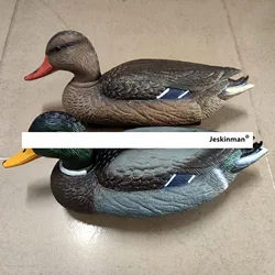 Floating Water Green Headed Wild Duck Wearable Hunting Bait Duck Hunting Simulation Duck Fake Duck For Garden Pool Decoration