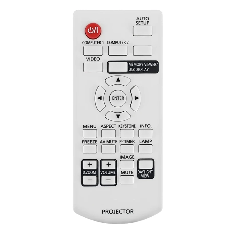 Controle remoto r91a para projetores PT-XW3232STC xw2731 x3220 bx40nt x270c, acessório substituição, operação fácil