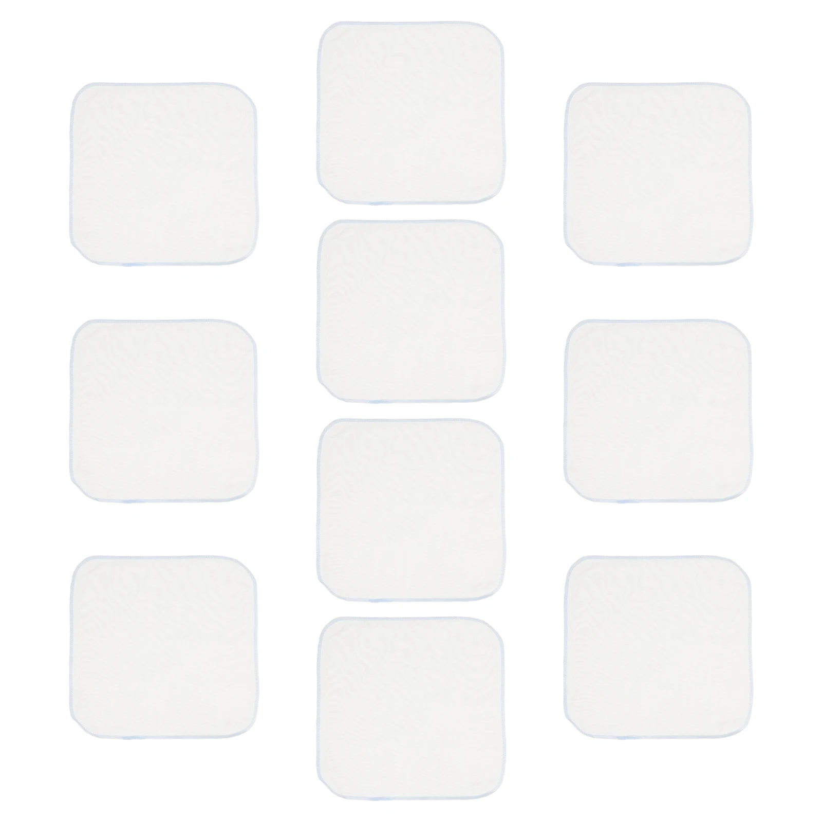 10 قطعة مناشف وجه الطفل القطن العضوي لينة ماصة الوليد لعابه المناشف الرضع التمريض مناديل الوليد منشفة الوجه