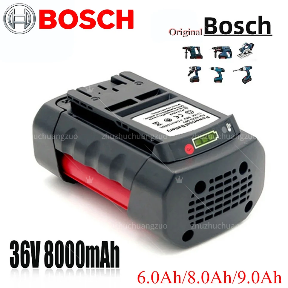 Original Bosch 36V battery 9000mAh 6000mAh 8000mAh BAT4030 BAT4040 BAT4050 BTA4060 Power tools Li-Ion Battery