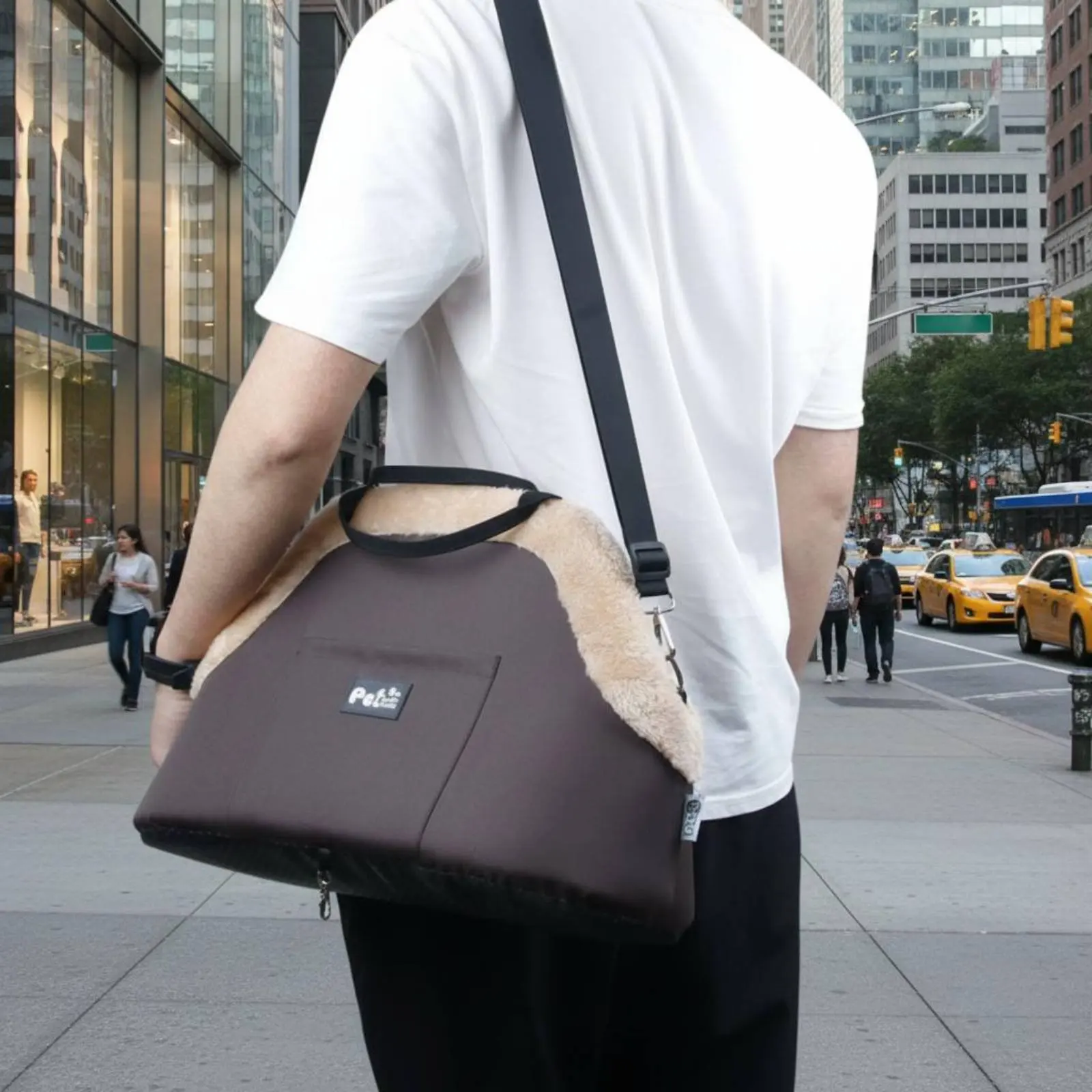 

Dog Travel Carrier Bag 3 in 1 Carry Design Shoulder Pet Carrier Included Tether Storage Pouches