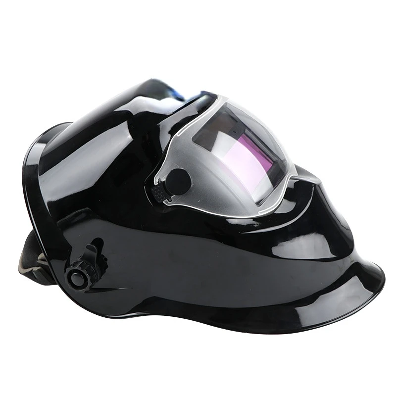 

Wholesale True Color Solar Powered Auto Darkening Welding Helmet Wide shade Welder Mask Hood