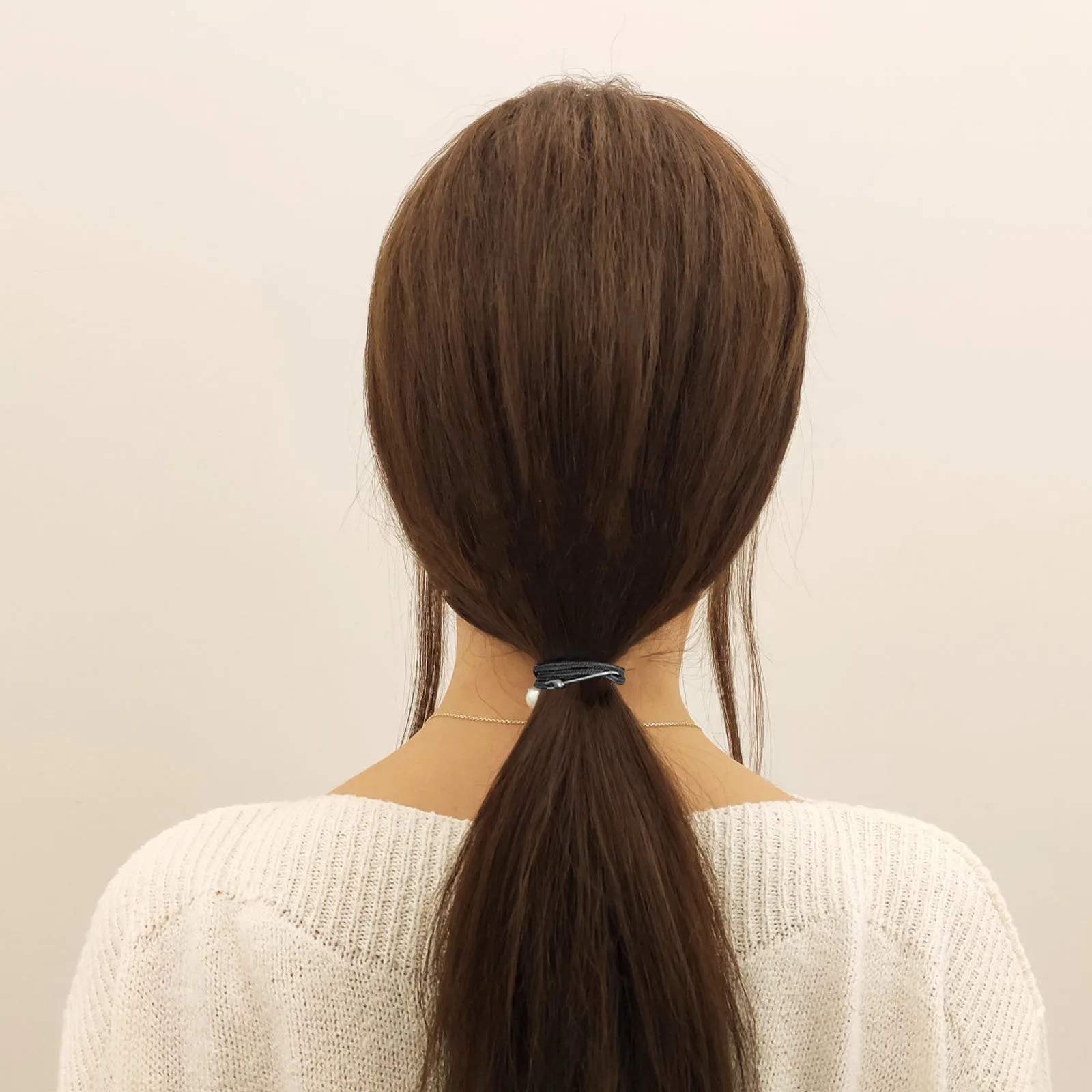 

12Pcs Ponytail Hooks Bungee Elastics for Custom Fit Ponytails and Other Styles Black Ponytail Hooks Hair Elastics