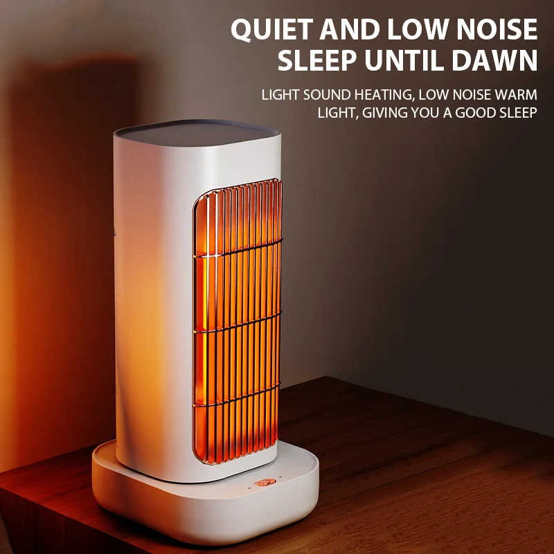 سخان محمول عمودي يهز الرأس PTC السيراميك التدفئة الدافئة منفاخ الهواء معطف شتوي آلة غرفة المنزل سخان كهربائي 1300 واط