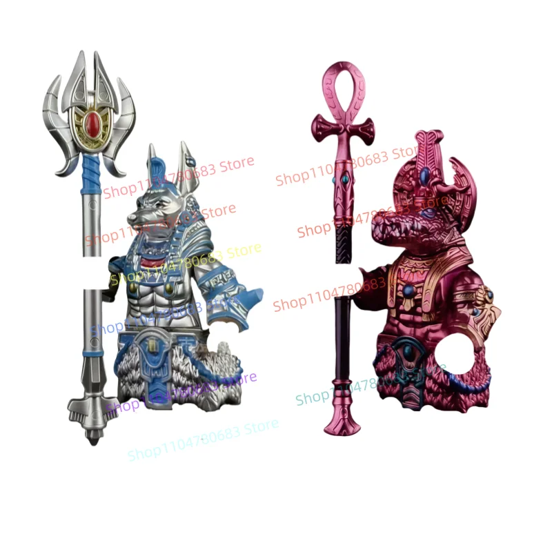 

Строительные блоки MOC Anubis Reaper, крокодил, мини-фигурка, мультяшная сборная модель, украшения, игрушки, детская подарочная коллекция