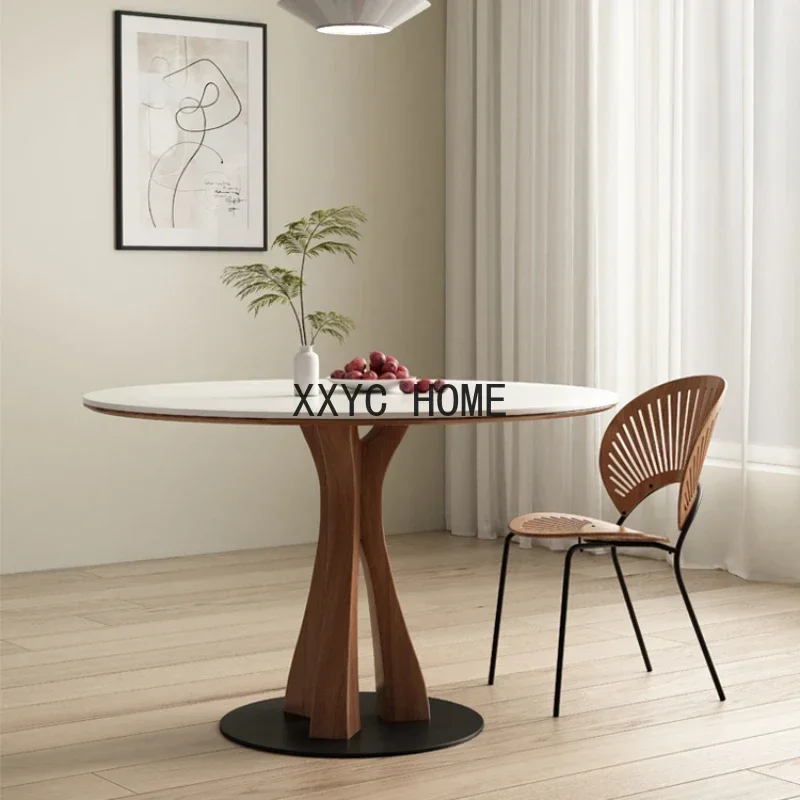 Nordic Wooden Dining  Simple Japanese Retro Minimalist Dressing  Design Modern Mesas De Jantar Home Furniture YX50CZ