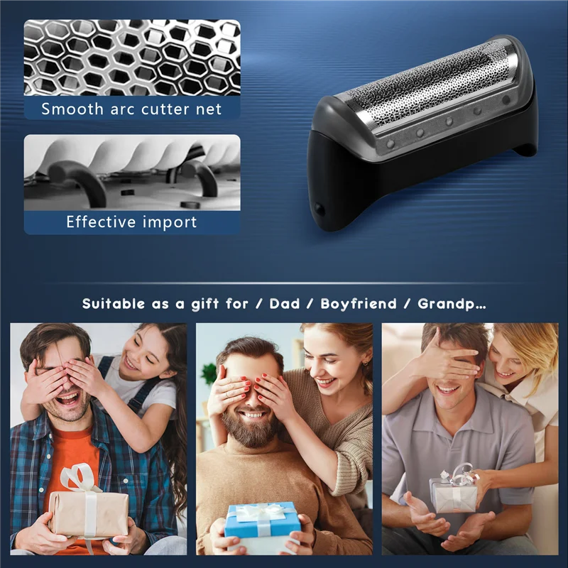 Folha e cortador BAAO para Braun Cruzer 10B 20B Substituição 1000 Series Cruzer 1 2 3 4 Z20 Z30 Z40 Z50 Z60 2615 2675 2775