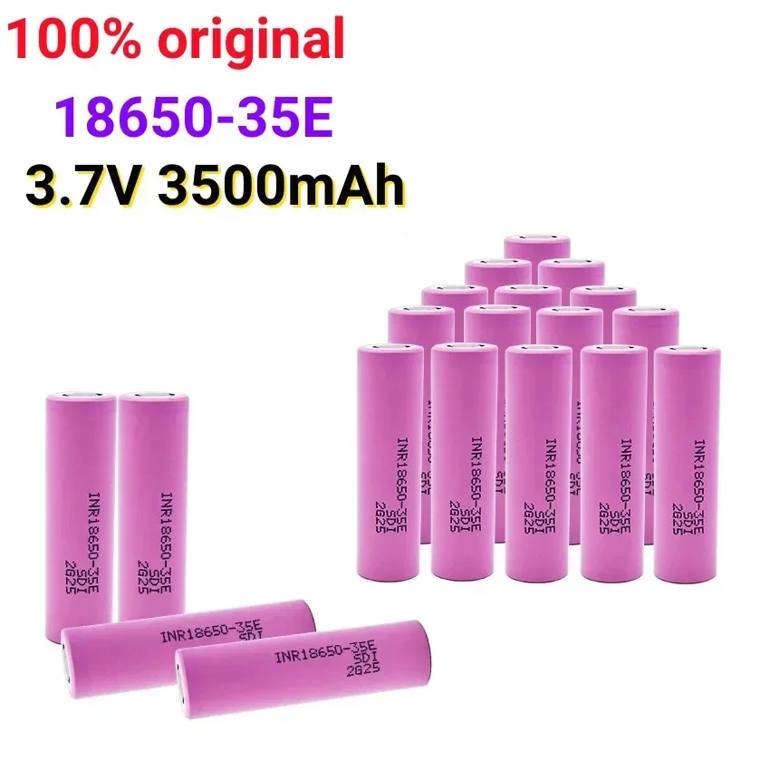 Neue Original 18650 Batterie 35E 3,7V 3500mAh entladung 18650 Li-Ion batterie INR18650-35E rechargable Batterie für taschenlampe