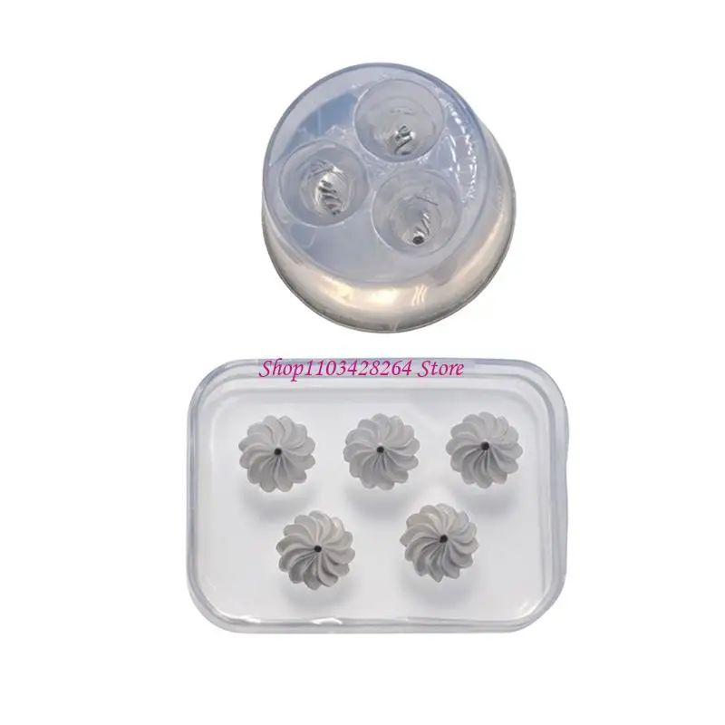 Versatile Silicone Baking Cream Cone Miniature Mold For Homemade Miniature