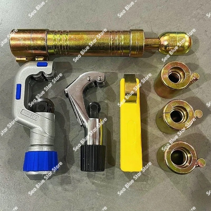 Stainless steel bellows special toolbox set 3 minutes 4 minutes 6 minutes 1 inch full set of knocker pipe cutter punch