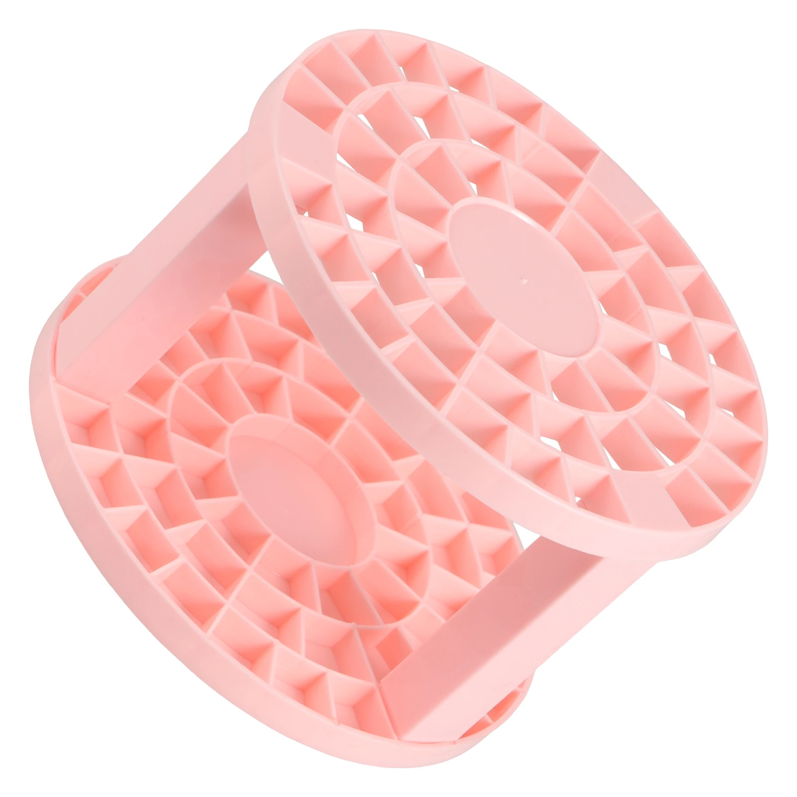 

Children Painting Pen Holder Pink Plastic Storage Rack for Brushes Watercolor Markers Students Teacher Desk ganization