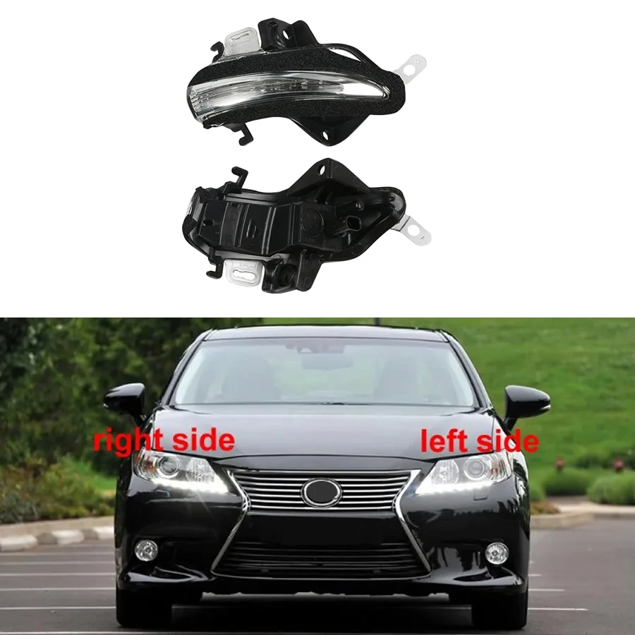 For Lexus ES ES200 ES250 ES260 ES300 ES350 2012-2018 Replace Rear Rearview Mirror Turn Signal Light Indicator Side Lamp