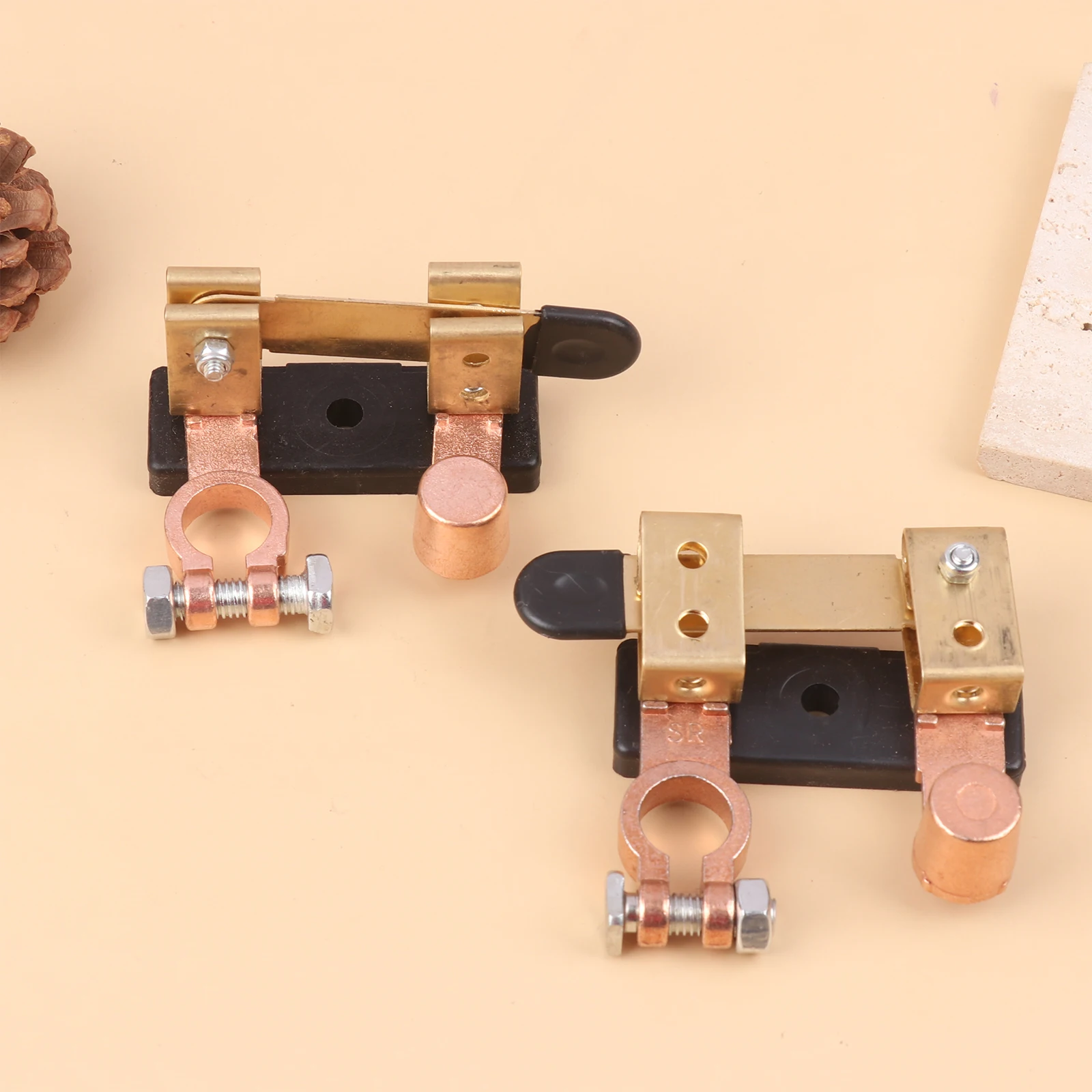 

New 12V/24V Top Post Knife Blade Master Switch Auto Car RV Boat Truck Battery Disconnect Cut Off Shut Off Switch