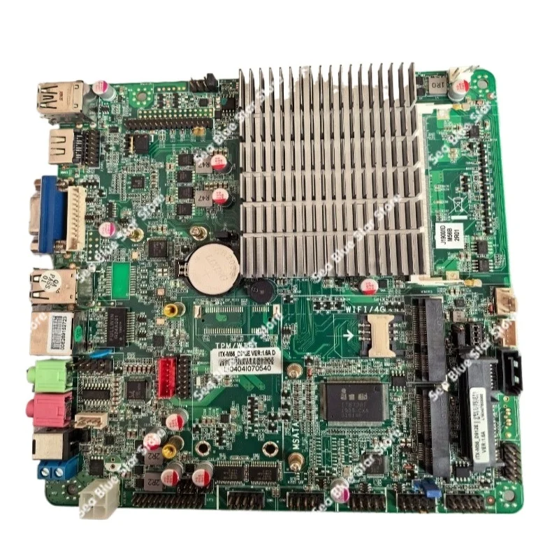 Mini Industrial Control Main Board ITX-M56_D912E Quad-core J1900 All-in-one Cash Register, Second-hand Disassembly Main Board